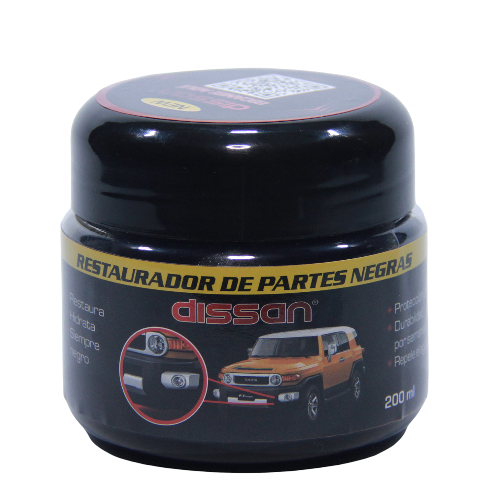 Restaurador De Partes Negras 200gr - crema