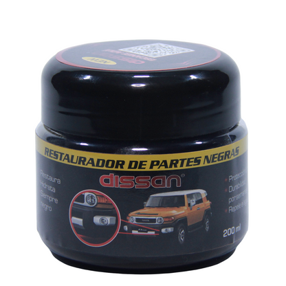Restaurador De Partes Negras 200gr - crema