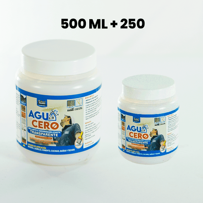 Combo Impermeabilizante Agua Cero de 500 ml y 250 ml