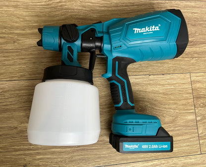 Pistola De Pintura Inalámbrica con 2 Batería