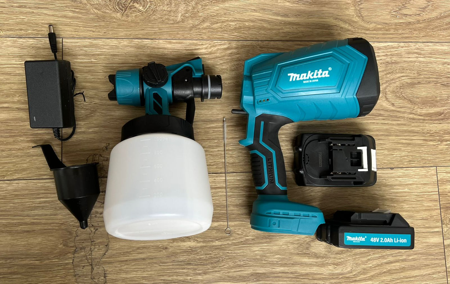 Pistola De Pintura Inalámbrica con 2 Batería