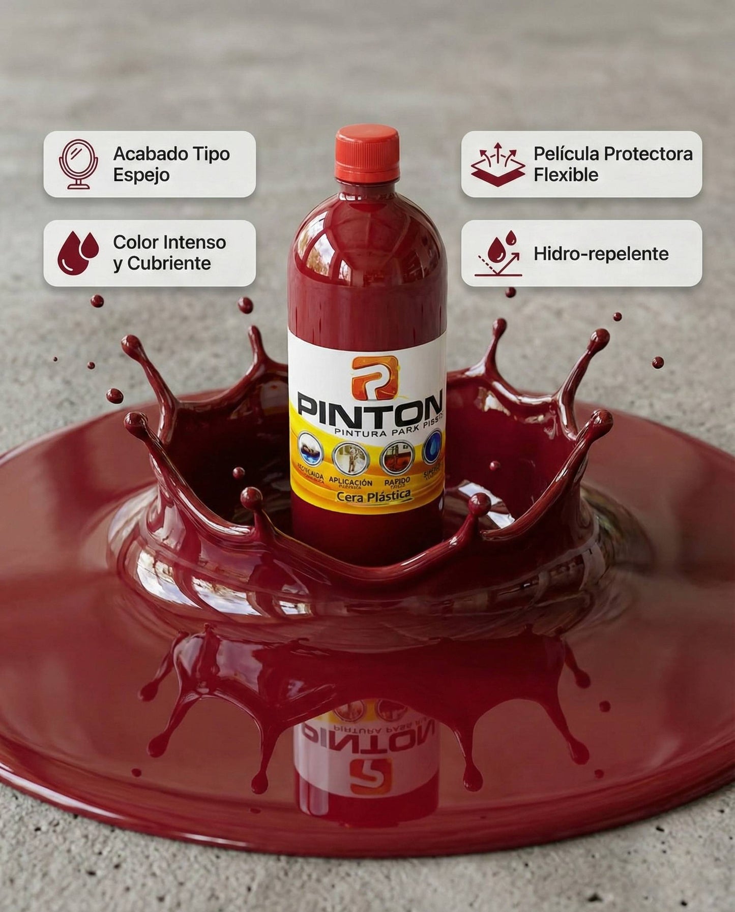 Cera plástica Pintón (2 litros + 2 Cepillos)