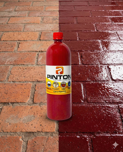 Cera plástica Pintón (2 litros + 2 Cepillos)