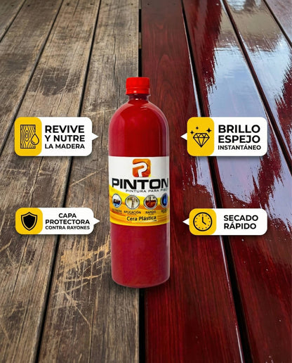 Cera plástica Pintón (2 litros + 2 Cepillos)