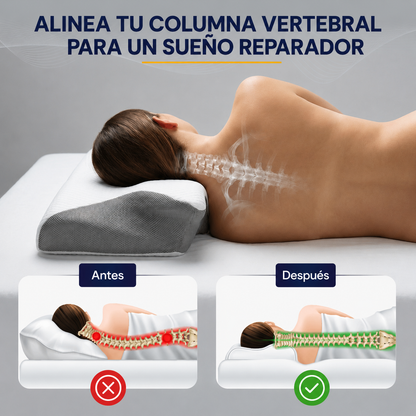 Cerviora™ | Almohada Cervical Ergonómica Original