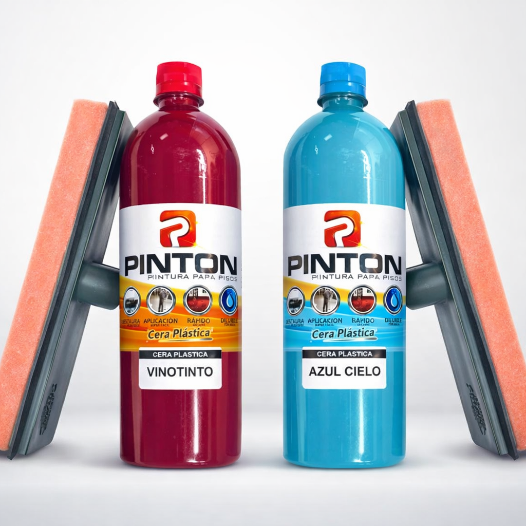 Cera plástica Pintón (2 litros + 2 Cepillos)