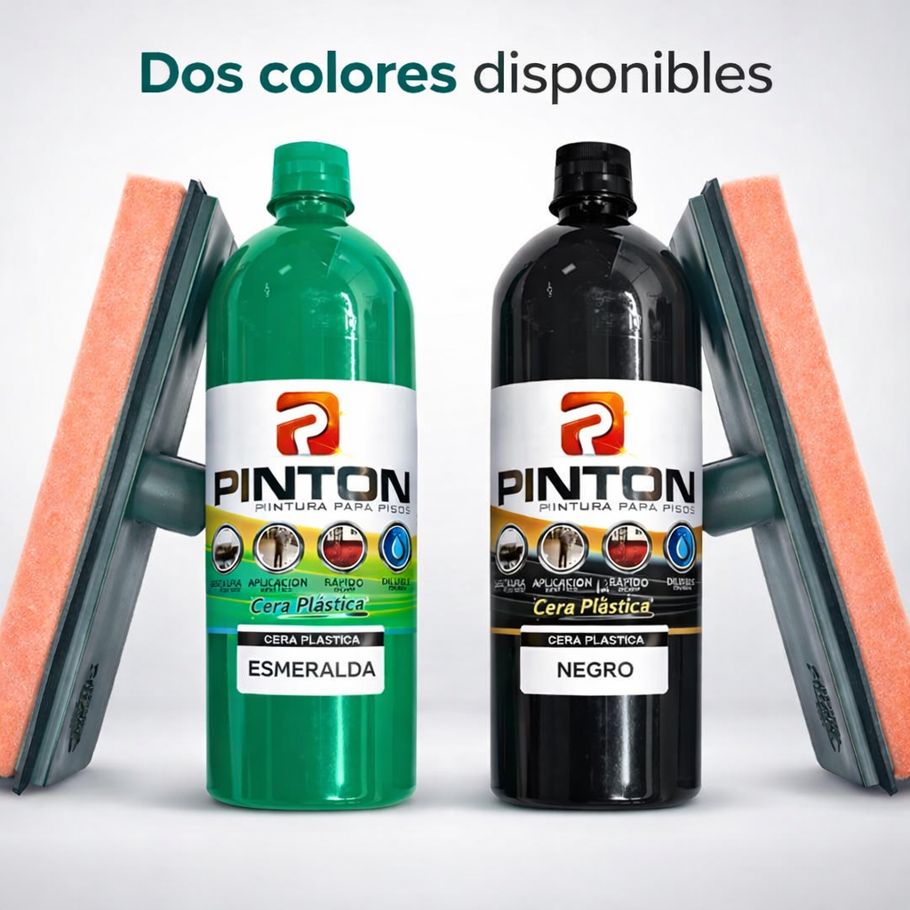 Cera plástica Pintón (2 litros + 2 Cepillos)