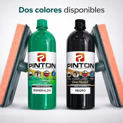 Cera plástica Pintón (2 litros + 2 Cepillos)