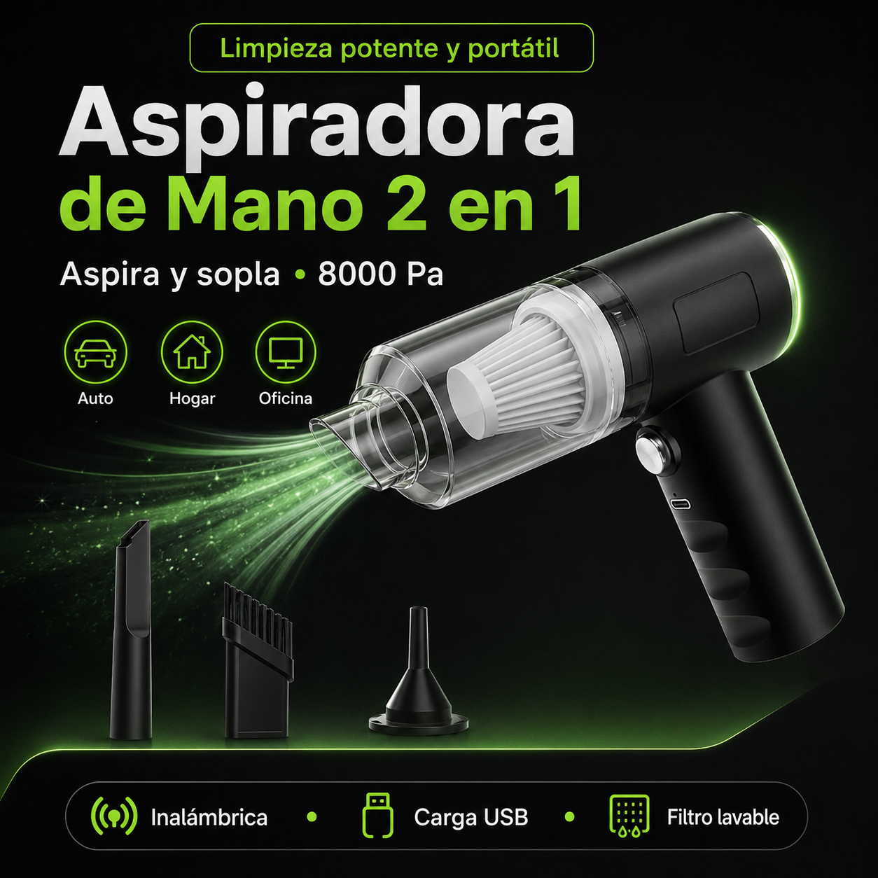 ASPIRADORA DE MANO