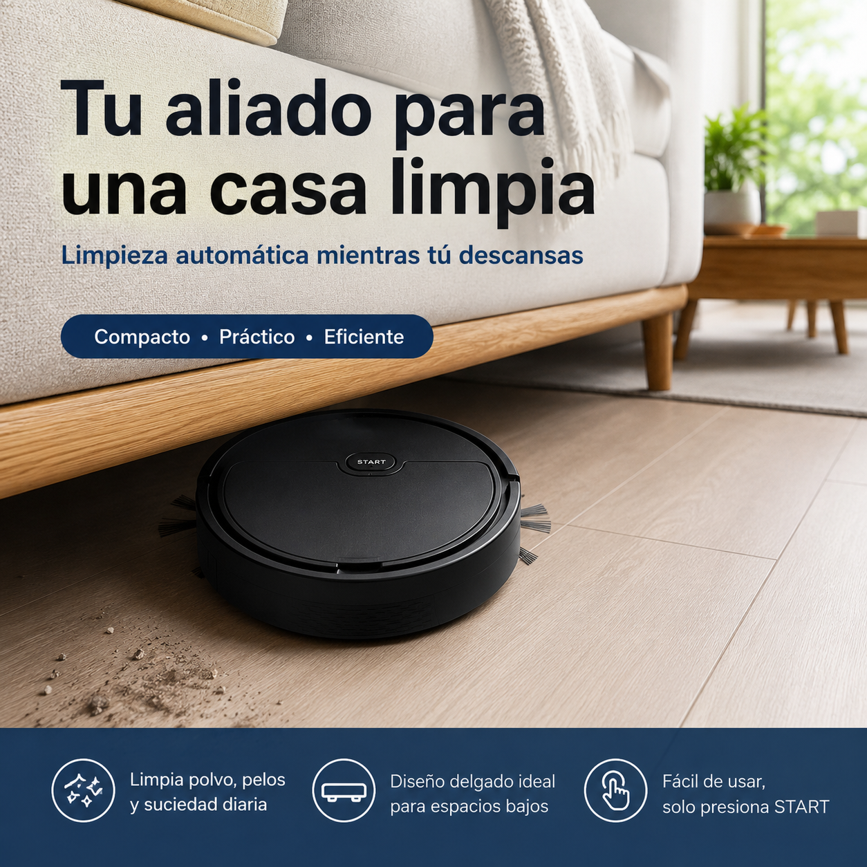 ASPIRADORA ROBOT GRANDE
