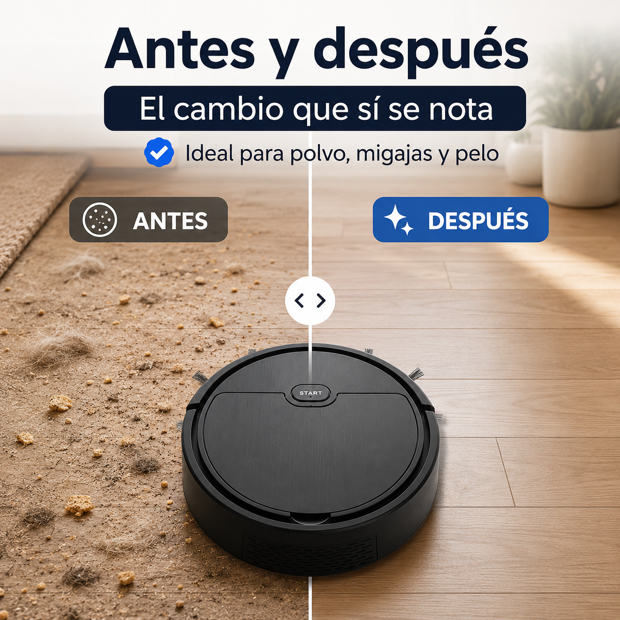 ASPIRADORA ROBOT GRANDE