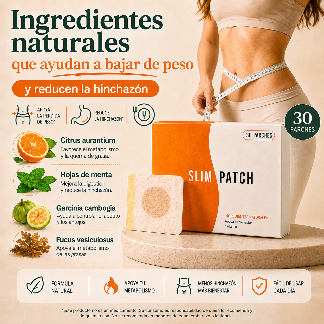 Slim Patch Control + Regalo Incluido
