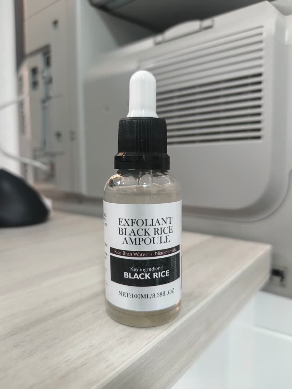 Dr Melaxin tratamiento Koreano Facial 2x1 - Ampolla de Arroz Blanco y Negro