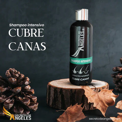 .Shampoo Cubre Canas SECRETO DE ÁNGELES + 2 OBSEQUIO