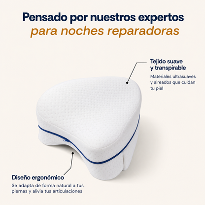 Almohada relajante ortopédica piernas